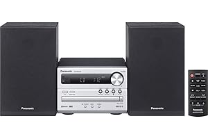 ‎PANASONIC Panasonic Sc-Pm250Eg-S Zestaw Stereo, Srebrny/Czarny, 10 W