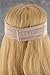 Flexible Velvet Wig Grip Scarf Head Band Adjustable Fastern Wig Cream Color