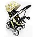 Baby Travel Stroller Pram Three Wheeler Buggy Board Kiddie Kiddy Board For Cosatto Giggle Black