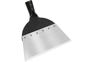 NSXIN Outdoor Gartenschaufel Multifunktionale Reinigungsschaufel, Gartenkelle Pflanzschaufel, Outdoor-Garten Unkraut Schaufel Gartenschaufel Hofdünger Reinigen, Enteisen für Haus, Bauernhof (S:21.5x24cm)