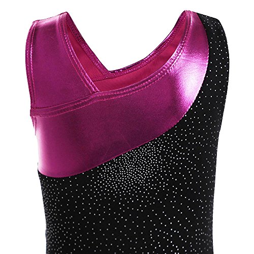 HUANQIUE Gymnastik Turnanzug Mädchen Leotard 2-16 Jahre - 5
