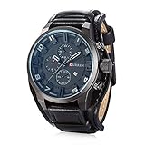 【Die beste Herrenuhr zum Verschenken】: Jede Uhr wird mit einer Garantie von 12 Monaten geliefert. Sie können mehrere Anlässe durchführen: Partys, Hochzeiten, Termine und andere Geschäfts- oder Freizeitmöglichkeiten. Als Geschenk für Ihre Lieben können Sie auch Outdoor-Aktivitäten wie Wandern, Radfahren, Laufen usw. ausüben.