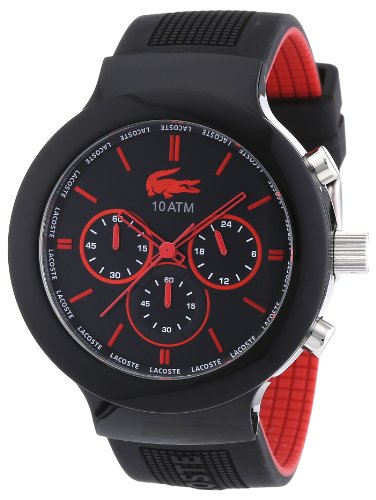 Lacoste Herren-Armbanduhr XL Analog Quarz Silikon 2010652 Lacoste Herren-Armbanduhr XL Analog Quarz Silikon 2010652