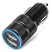 Produktbild Oyedens NüTzliche 2.1a / 24w 2-Port Smart USB-Schnelllade Auto-LadegeräT Schwarz