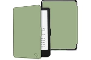 Fintie Etui do Kindle Paperwhite (11. generacji - 2021) i Kindle Paperwhite Signature Edition - najcieńszy i najlżejszy pokrowiec ochronny torba z funkcją Auto Sleep/Wake, (np. pastelowa zieleń)