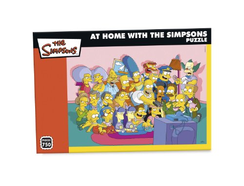 Preisvergleich Produktbild At Home With The Simpsons Puzzle 750 Teile