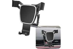 musttrue LUNQIN Car Phone Holder for 2020-2023 Land Rover Range Rover Evoque Auto Accessories Navigation Bracket Interior Decoration Mobile Cell Phone Mount