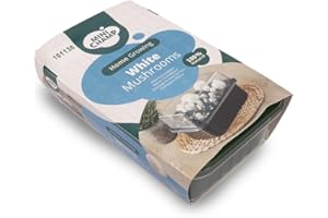 YouGarden White Mushroom Growing Kit 3 Litre. Grow Your Own Mushrooms Kit. Gardening Gifts for Women, Men and Kids. Mushroom Grow Kit Perfect As A Gift and for Beginners. Gift Ideas for Family.