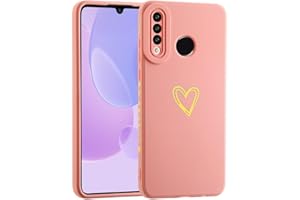 ATISIJIE Funda para Huawei P30 Lite Carcasa, Tacto Suave, Protección contra Terremotos, Protección contra Polvo y Polvo Case para Huawei P30 Lite Rosa