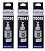 EPSON COMPATIBLE BLACK INK SET FOR L100 / L110 / L130 / L200 / L210 / L220 / L300 / L310 / L350 / L355 / L360 / L361 / L365 / L380 / L385 / L455 / L485 / L550 / L555 / L565 / L1300 SET OF 3 BLACK BOTTLES RS.390.00