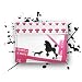 Produktbild Punk & Pop Couture iPad Tasche von KLEBER für Apple ipad 1,2,3 und iPad 4 Retina Sleeve Smart Cover Hülle mit Filz, passt auch z.Bsp. Samsung Galaxy o.ä. *PERICOLO