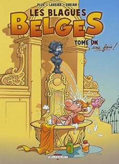 jaquette livre Les Blagues Belges, Tome 1 : Tome une fois !