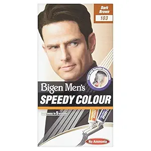 Bigen Mens Permanent Hair Color, 160g - Dark Brown 103