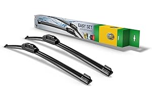 HELLA 9XW 358 164-311 Easy Set Upgrade Limpiaparabrisas - SetUP6540 - Escobilla con hoja plana - para vehic. dirección izquierda - 650/400mm - 26/16" - delante - Cant.: 2