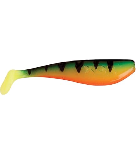 Fox Rage Zander Pro Shad Ultra UV Gummifisch 12cm - Natural Perch - 1Stück