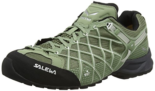 Salewa Ms Wildfire S Gtx, Zapatillas de Senderismo Hombre, Multicolor (Capulet Olive/white), 42.5