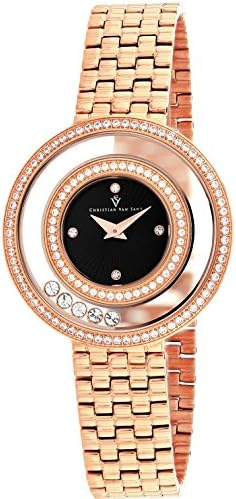 Christian Van SantWomen Analog Quartz Watch with Stainless Steel Strap CV4833