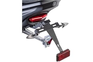 Puig 7796N Suport de Plaque pour Yamaha MT-125 15'-18', Noir