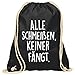 Produktbild Geile Teile Turnbeutel Alle Schmeißen, keiner Fängt inkl. Sticker