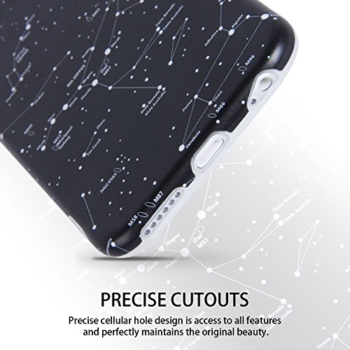 iPhone 6s Plus Case, Imikokoâ„¢ iPhone 6 Plus Marble Galaxy Pattern Star Map Slim-Fit Anti-Scratch Shock Proof [Stone Texture Collection] Print TPU Soft Case for Apple iPhone 6 Plus/6S Plus (5.5 inch)
