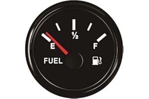 ELING Universale Marine Barca A Vela Indicatore Livello Carburante Misuratore Olio 0-190ohm Segnale 52mm Con Retroilluminazione 12V/24V Impermeabile