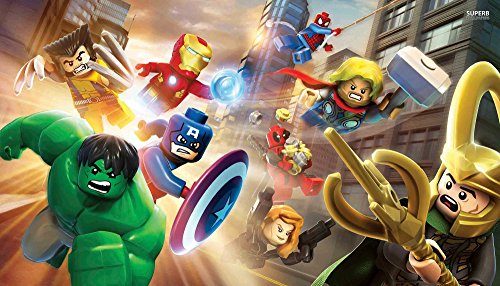 Preisvergleich Produktbild Custom Avengers, Cartoon Poster LEGO pn-531 #