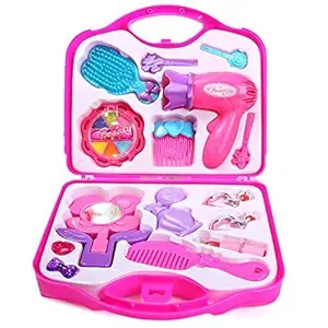 wp makeup kit toy kit for girls + many toys to play + best pretend play make up toy for girls-Plastic, Multi color(Pack of 1 set)
