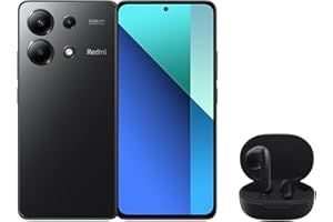 Xiaomi Redmi Note 13 4G Smartphone débloqué 8 + 256 Go, écran AMOLED 6,67", 120 Hz, triple caméra 108 MP, processeur Snapdragon 685, batterie 5000 mAh, charge rapide 33 W, noir nuit