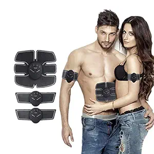 KDR ENTERPRISE ody Mobile-Gym 6 Pack EMS Tummy Flatter, Weight loss Muscle Toning/Fitness Technology Kit 6 Pack Abs, Wireless Electro Pad Portable Gym Trainer for Men/Women