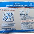 NelcoMed® FIRSTAID STERIPAD 10X10 SIZE WITH COTTON STERILIZATION DONE FOR WOUND DRESSING 50 PCS PACK