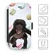 Produktbild Grand Phone Cases Flip PU Leder Geldbörse mit Kreditkartenfächern // Q05570673 Baby Bonobo Macarons Kuchen // ASUS Pegasus 2 Plus 2015