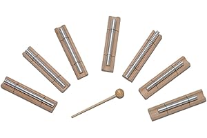 Tuningforkshop 7 Chakra Energy Bar Chime for Healing Sound Therapy