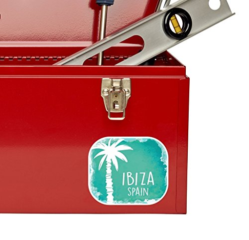 2 x Ibiza Spanien Vinyl Aufkleber Aufkleber Laptop Reise Gepäck Auto Ipad Schild Fun # 6334 – 10cm/100mm Wide - 4