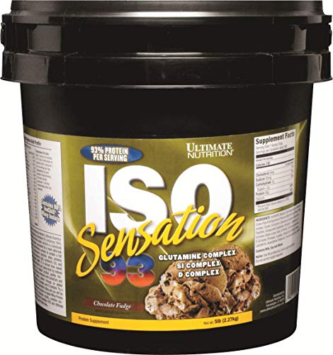 Ultimate Nutrition ISO Sensation 93-5 lbs (Chocolate Fudge) RS.4890 (51.00% Off) - Amazon Ultimate Nutrition ISO Sensation 93-5 lbs (Chocolate Fudge) RS.4890 (51.00% Off) - Amazon