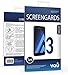 Produktbild 4 x vau Samsung Galaxy A3 (2017) Schutzfolie - Screengards Displayschutz-Folie deckt nahezu gesamte Front ab