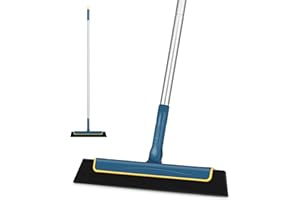 ‎REECOO CLEANHOME Duschabzieher,Abzieher Dusche Boden,Segmentiertes Design, Verstellbare Länge (135cm), Reinigungswasser, Tierhaare, Seifenwasser,Wasserschieber für Badezimmerböden, Fenster, Spiegel