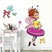 Produktbild RoomMates RMK3925GM Fancy Nancy Wandaufkleber, Pink, Gelb, Blau