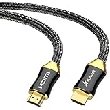 Honstek HD02 High Speed HDMI 2.0 Kabel und HDMI Blei vergoldeten Steckverbinder 3Ft 6Ft 10Ft 15Ft 25Ft unterstützt Ethernet 3D Audio Return