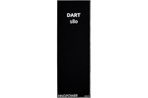 Kingpower Tapis de Fléchettes Paillet de Fléchettes Tournoi Fléchettes 2 Tailles