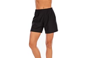 VILOREE Damskie szorty kąpielowe, krótkie kąpielówki, do sportów wodnych, bikini, spodenki do pływania, szybkoschnące