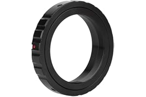 ARCHUU Operación Manual Anillo Adaptador de telescopio, T2/T Aleación de Aluminio Convertidor de Montura de Lente MF para telescopio para Sony Alpha AF Mount Camera