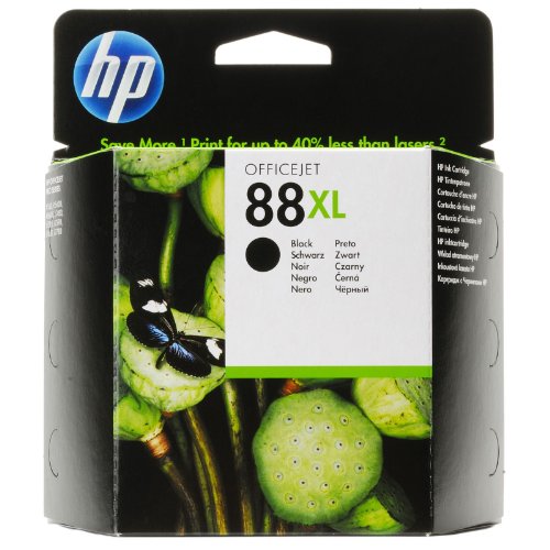 HP 88XL Schwarz Original Druckerpatrone mit hoher Reichweite für HP Officejet Pro