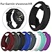 Produktbild Liqiqi für Garmin vivomove HR Displayschutzfolie TPU Schutz Silikon Full Case Schutzhülle für Garmin vivomove HR 7 Farben, Schwarz, EU