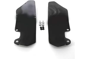 NLLeZ 1pair Motorcycle Windshield Windscreen Deflector de viento para BMW R1200GS R 1200 GS R-1200 adv K51 Adventure 2004-2012 Handshield HandGuard (Color : Smoke)