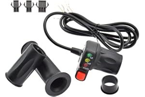Geieold AccéLéRateur D'AccéLéRateur de éLectrique pour PoignéE de Contrôle de D'AccéLéRateur de éLectrique/éLectrique/de Montagne, 36V Noir