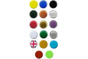 HUGSTER Lot de 600 bouchons de bouteille en métal avec doublure Daraform 26 mm