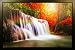 PAF waterfall Mordern Art Framed Paitning(Wood, 35cm x 2 cm x 50 cm, Special Textured UV Reprint) RS.315.00