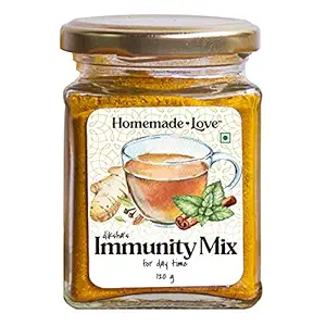 Homemade Love - Immunity KADHA POWDER (120 gms) | Ayurvedic Kadha for Immunity, Cold, Cough, Sore Throat & Congestion | Immunity Boosters for Kids and Adults