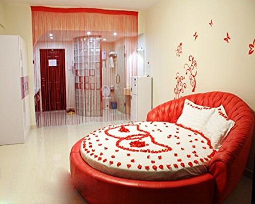 500 Stück/Set Rosenblüten, Rosenblätter, Blumenblätter aus Seide, Kunstblumen für Hochzeit Feier Deko, Valentinstag romatische Überraschung(rot, 1 Set) - 6