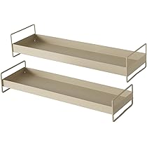 Boltze Tablett Manon Beige - Ovales Metall Tablett 28cm Für Stilvolles Servieren